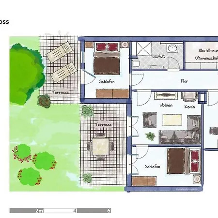 بيت للعطل Fireplace *